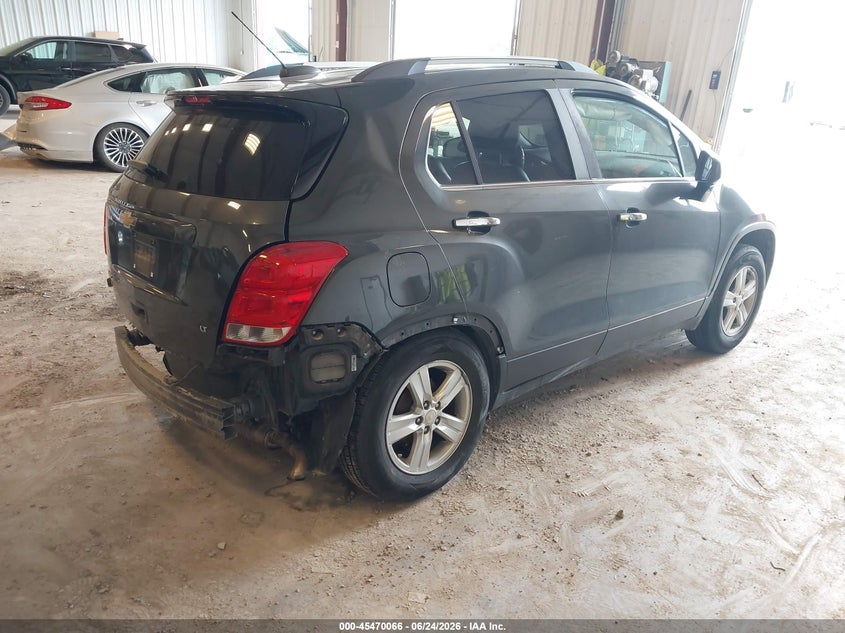 Vin: 3gncjlsb1hl162087, lot: 45968203, chevrolet trax lt 20174