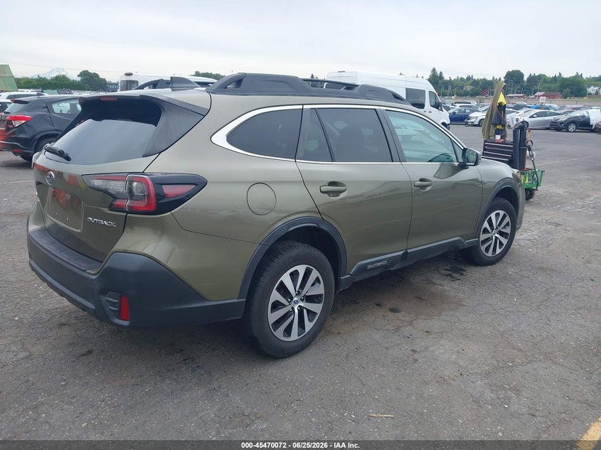 Vin: 4s4btafc9m3201855, lot: 45968209, subaru outback premium 20214