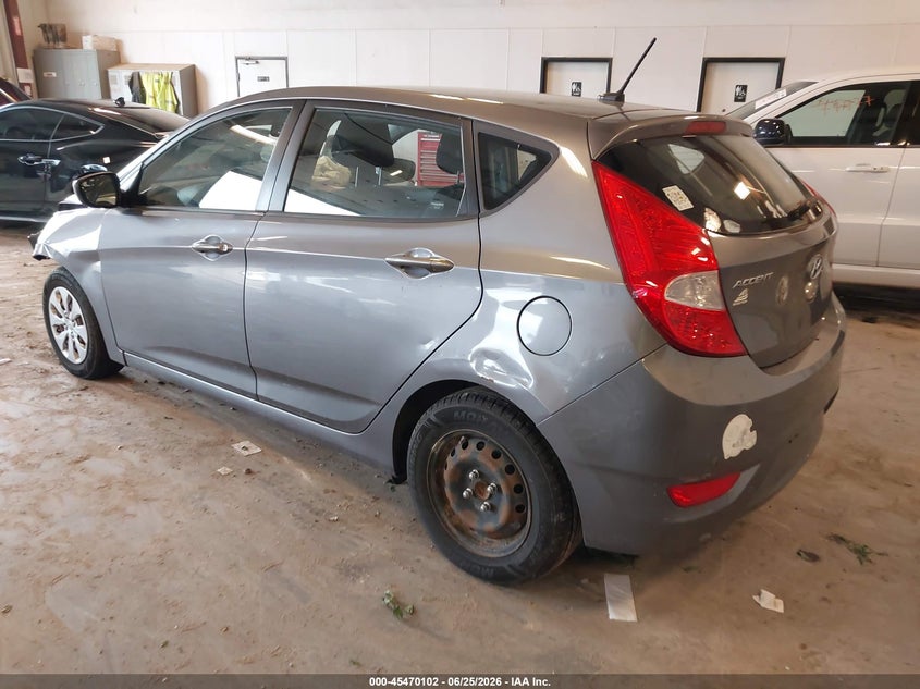 2015 HYUNDAI ACCENT HATCHBACK 1.6L I-4 DI, DOHC, VVT, 138HP