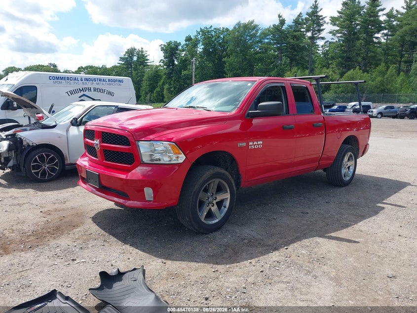 Vin: 1c6rr7ft3hs565566, lot: 45968275, ram 1500 express  4x4 6'4 box 20172