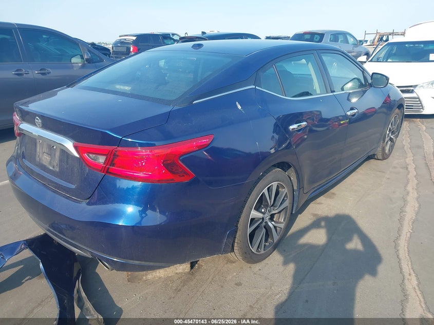 Vin: 1n4aa6ap1jc409551, lot: 45968280, nissan maxima 3.5 s 20184