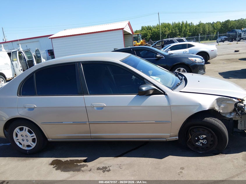 2002 HONDA CIVIC SEDAN 1.7L I-4 115HP
