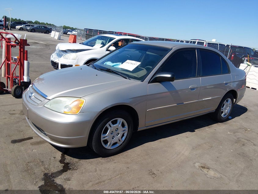 2002 HONDA CIVIC SEDAN 1.7L I-4 115HP