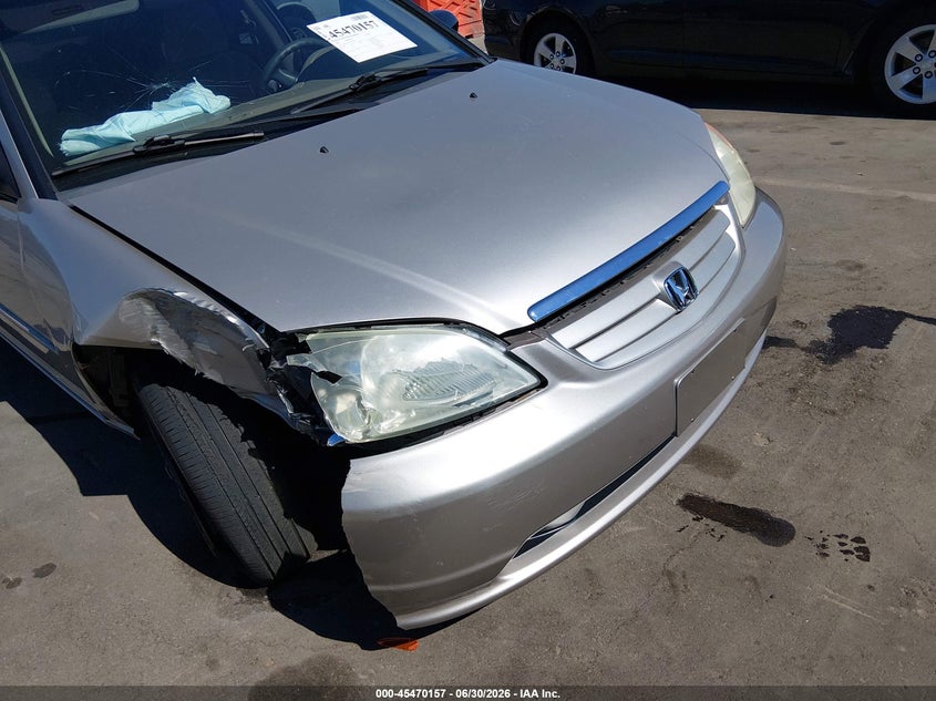 2002 HONDA CIVIC SEDAN 1.7L I-4 115HP