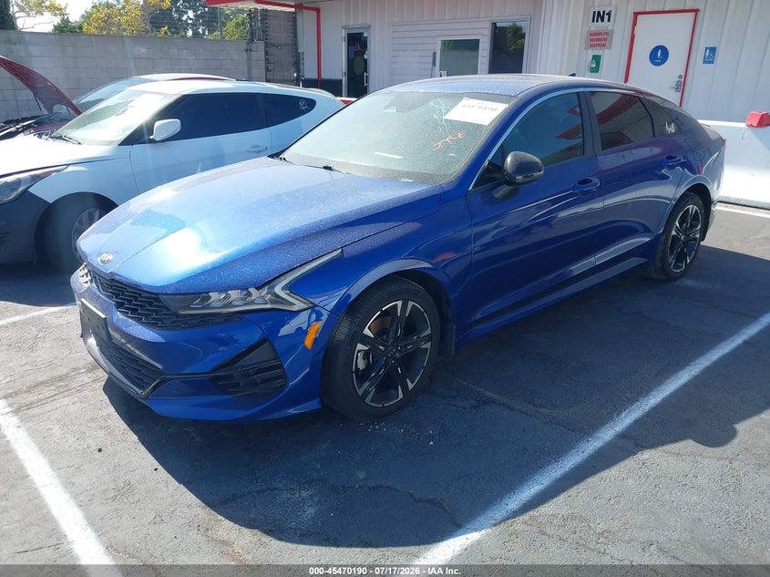 Vin: 5xxg64j26mg003543, lot: 45968327, kia k5 gt-line 20212