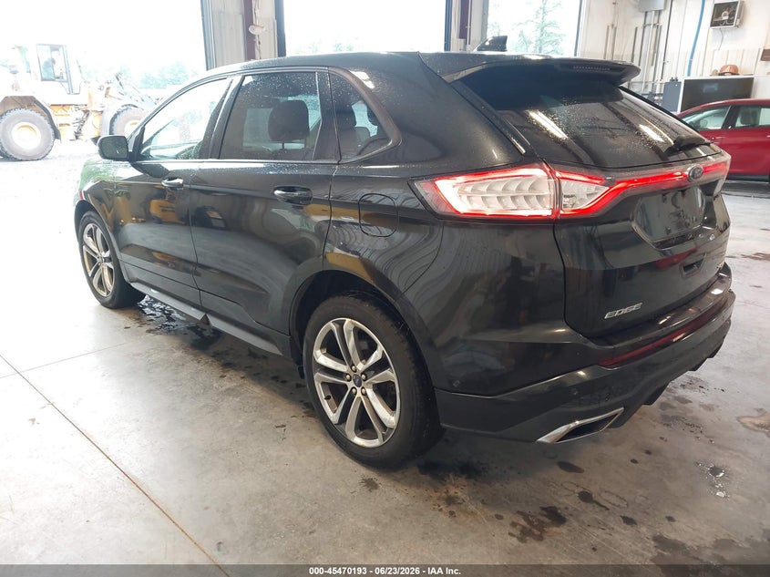 Vin: 2fmtk4ap6fbb19104, lot: 45968330, ford edge sport 20153