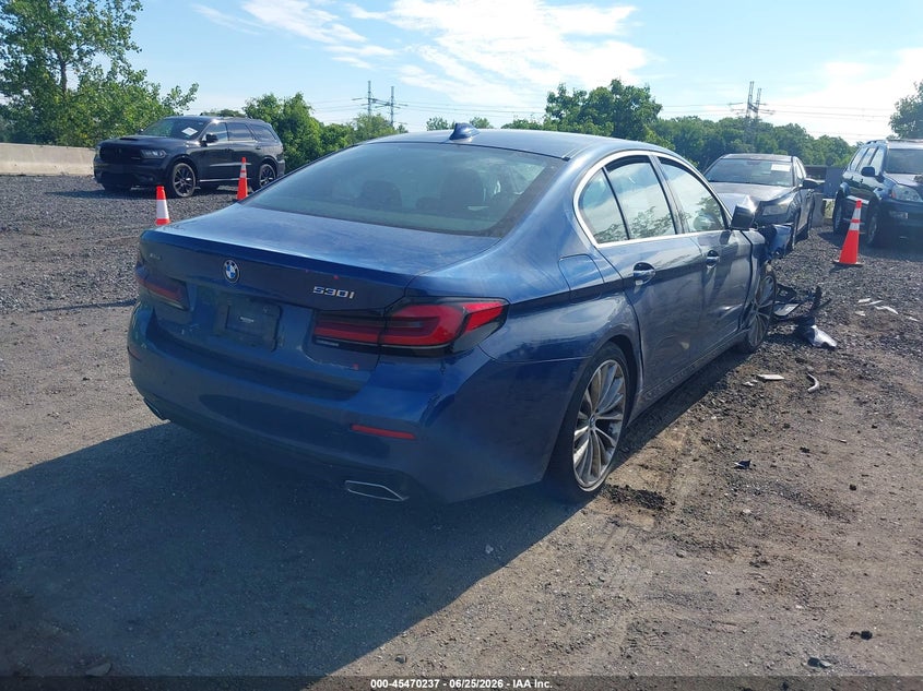 Vin: wba13bj05pcm01555, lot: 45968374, bmw 530 i xdrive 20234