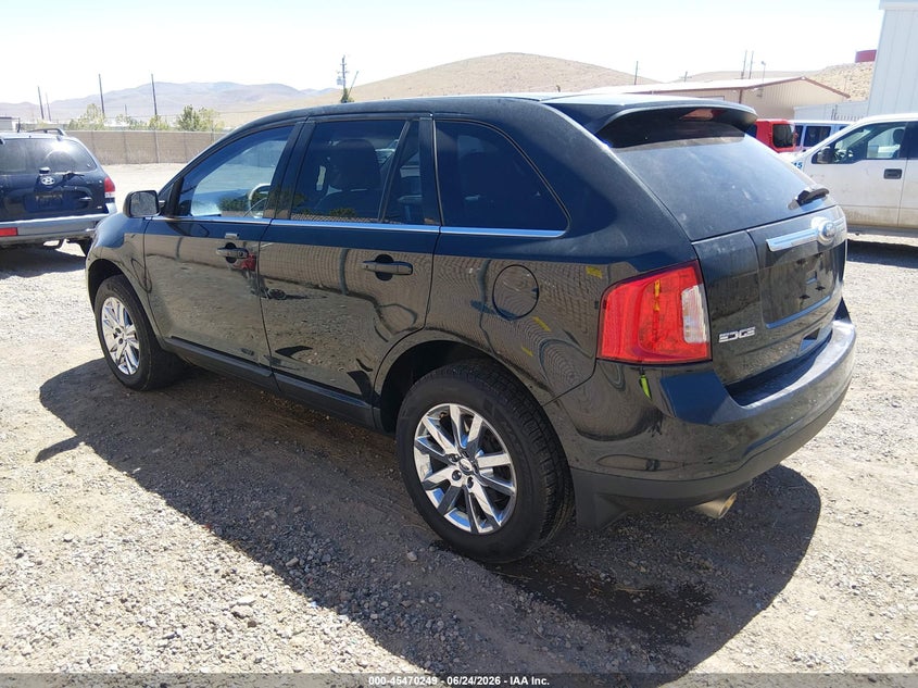 Vin: 2fmdk4kc9cba45298, lot: 45968386, ford edge limited 20123