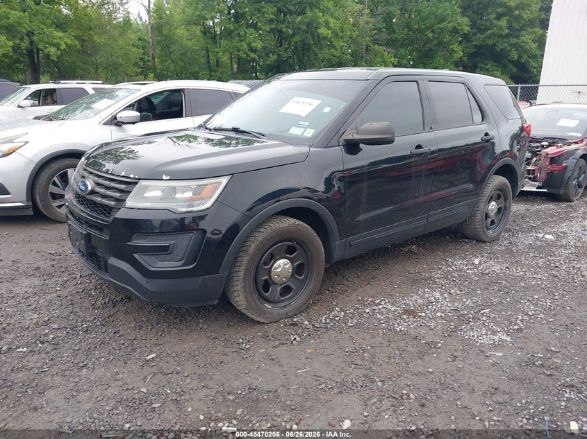 Vin: 1fm5k8ar9hgb93095, lot: 45968393, ford utility police interceptor 20172
