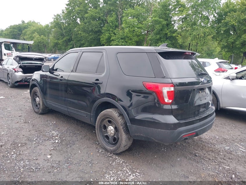 Vin: 1fm5k8ar9hgb93095, lot: 45968393, ford utility police interceptor 20173
