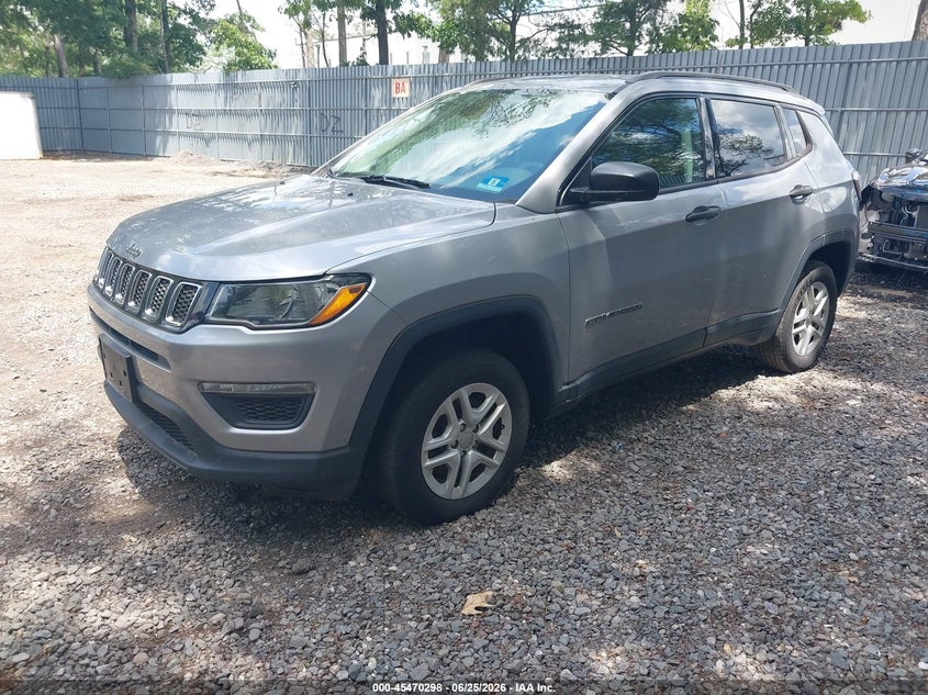 2018 Jeep Compass Sport 4x4 3C4NJDAB7JT116617 photo 1