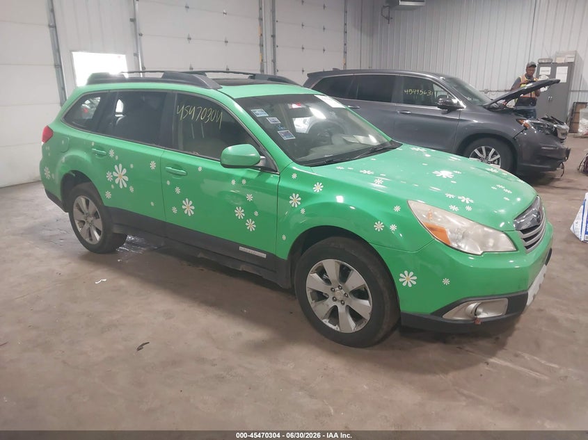 Vin: 4s4brckc4a3323938, lot: 45968441, subaru outback 2.5i limited 2010 img_1