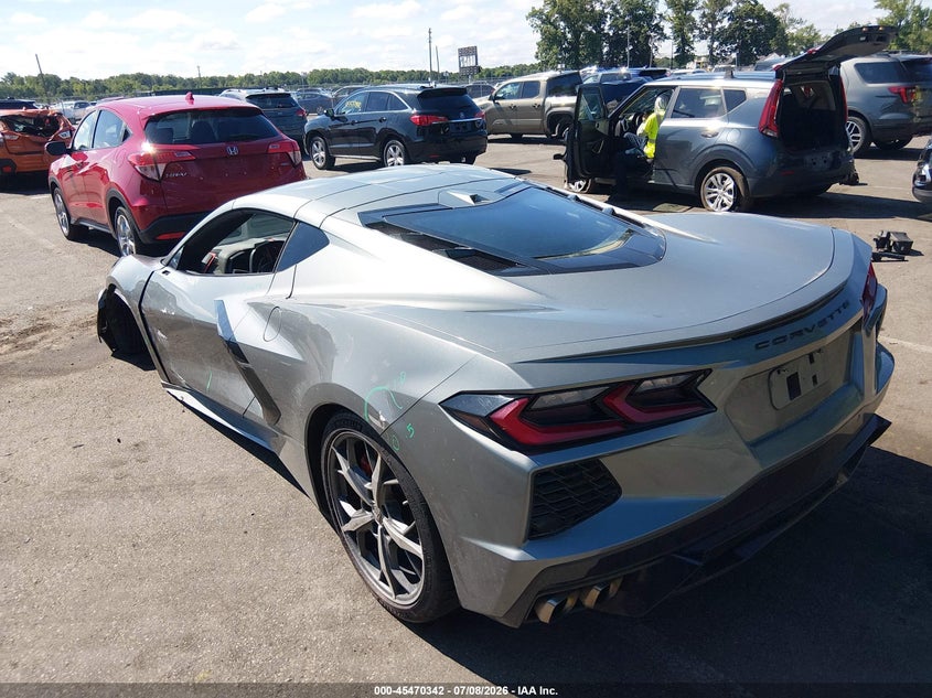 Vin: 1g1yb2d45p5138256, lot: 45968478, chevrolet corvette stingray rwd  2lt 20233
