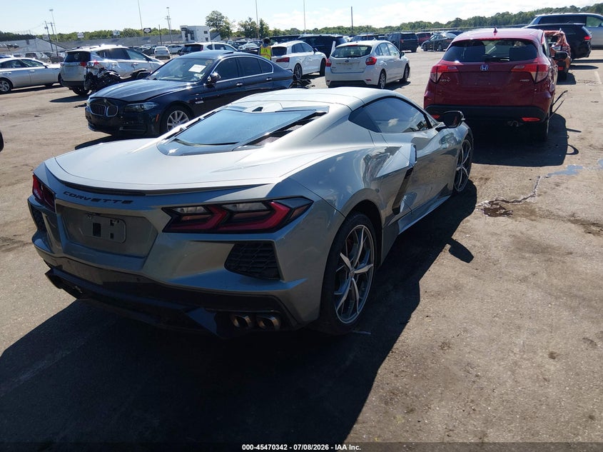 Vin: 1g1yb2d45p5138256, lot: 45968478, chevrolet corvette stingray rwd  2lt 20234