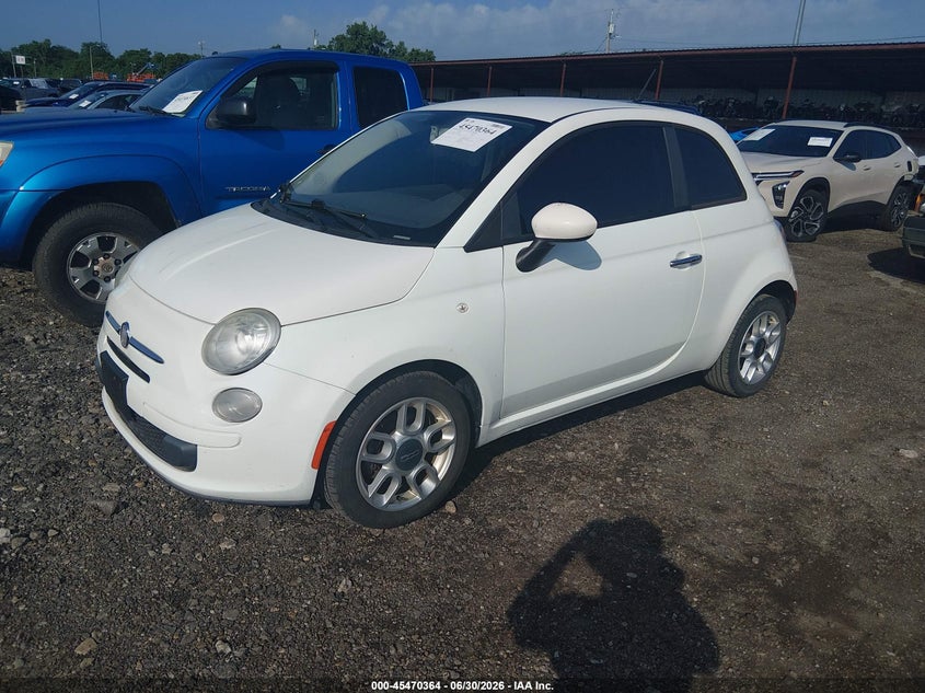 2012 FIAT 500 auction photo 2