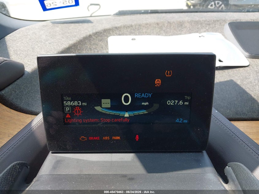 2015 BMW I3 Base W/Range Extender VIN: WBY1Z4C58FV503410 Lot: 45470463