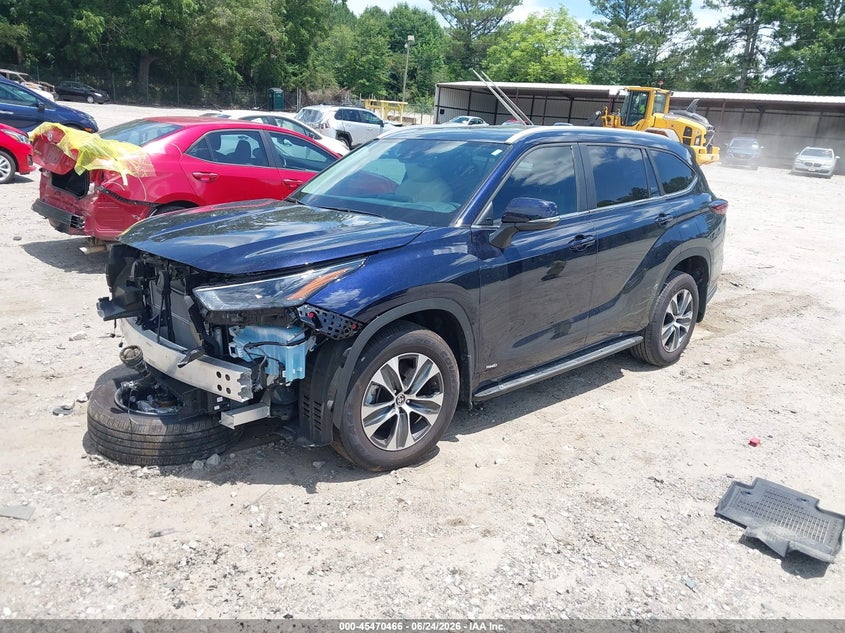 5TDKBRCH9SS661762 2025 Toyota Highlander Hybrid Xle photo 1