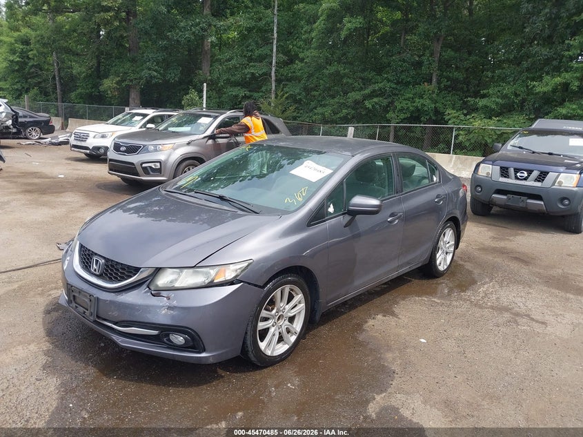 2014 Honda Civic Lx 2HGFB2F51EH541968 photo 1