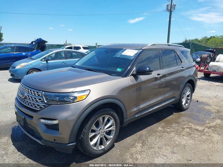 2021 Ford Explorer, Front End, IAAI, VIN 1FMSK8FH2MGB45984 — photo 2