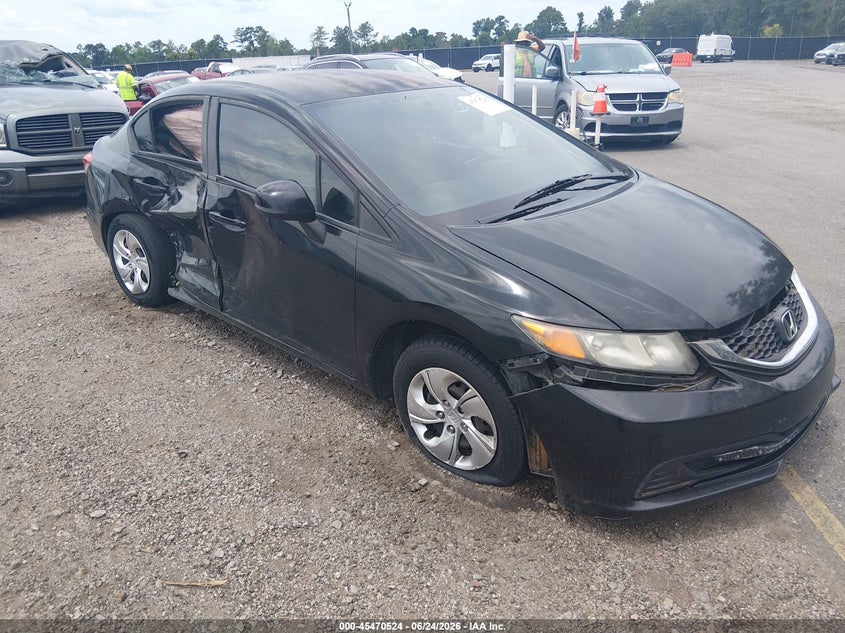 2013 HONDA CIVIC auction photo 1