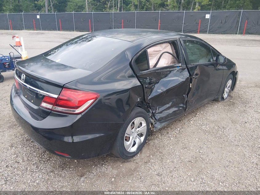 2013 HONDA CIVIC auction photo 4