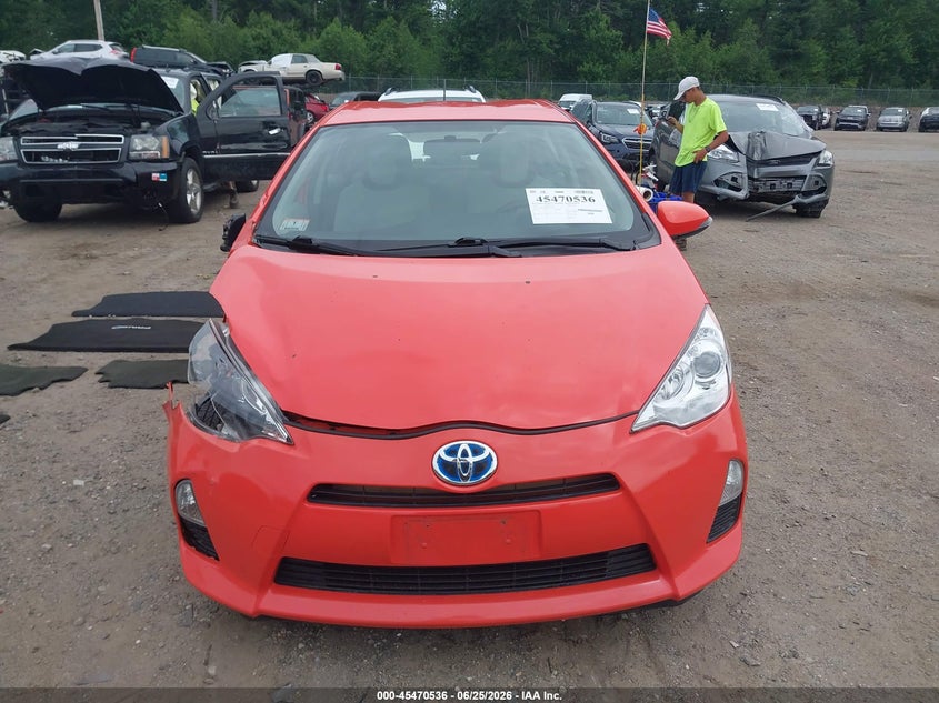 2012 Toyota Prius C One VIN: JTDKDTB39C1026343 Lot: 45470536