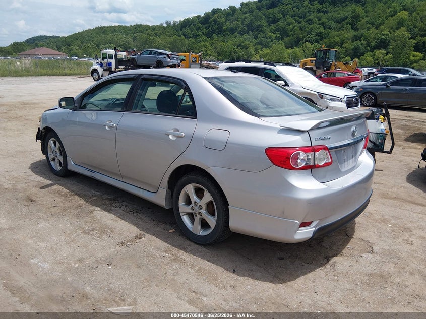 2011 TOYOTA COROLLA SEDAN 1.8L I-4 DOHC, VVT, 132HP