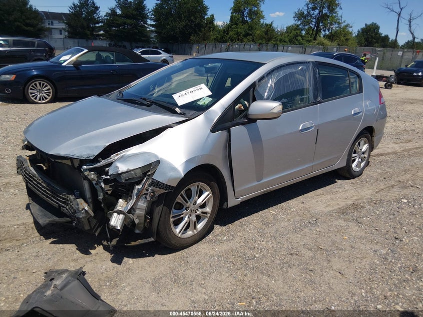 Vin: jhmze2h72as003721, lot: 45968695, honda insight ex 20102