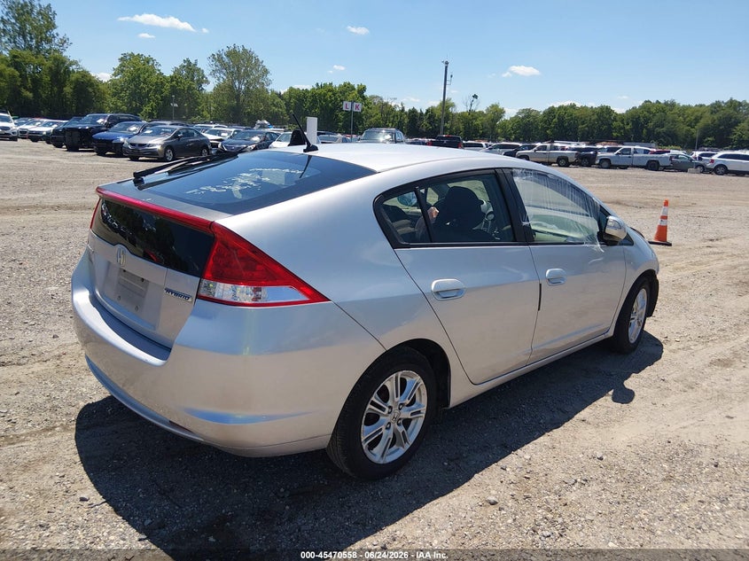 Vin: jhmze2h72as003721, lot: 45968695, honda insight ex 20104