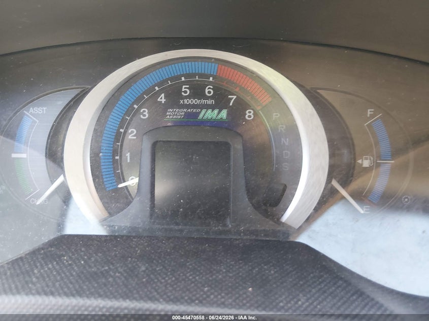 2010 Honda Insight Ex VIN: JHMZE2H72AS003721 Lot: 45470558