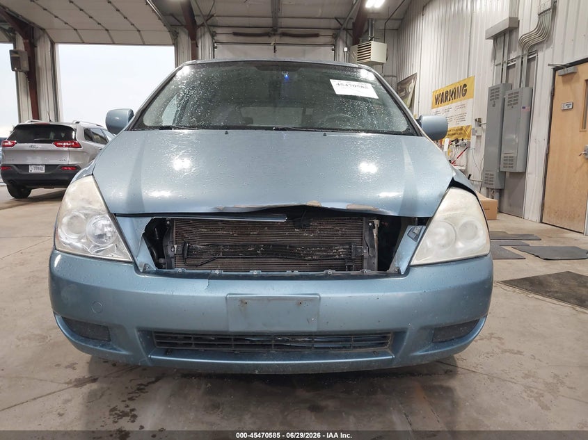 2010 Kia Sedona Lx VIN: KNDMG4C35A6348689 Lot: 45470585
