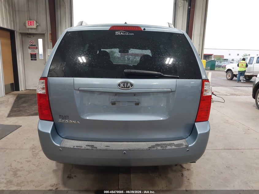 2010 Kia Sedona Lx VIN: KNDMG4C35A6348689 Lot: 45470585
