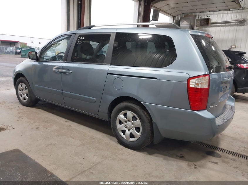 Vin: kndmg4c35a6348689, lot: 45968722, kia sedona lx 20103