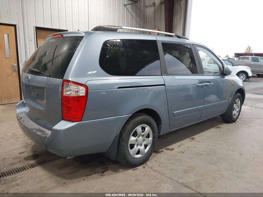 Vin: kndmg4c35a6348689, lot: 45968722, kia sedona lx 20104