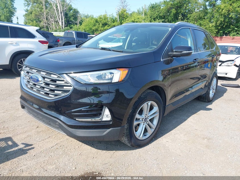 Vin: 2fmpk4j96lbb51436, lot: 45968741, ford edge sel/st line 20202