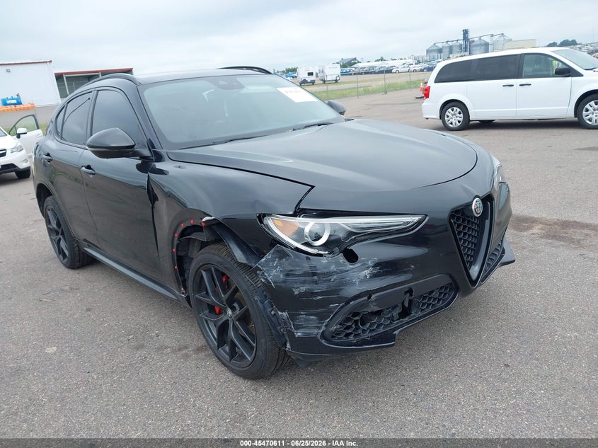 2021 Alfa Romeo Stelvio Ti Awd VIN: ZASPAKBN1M7D14664 Lot: 45470611