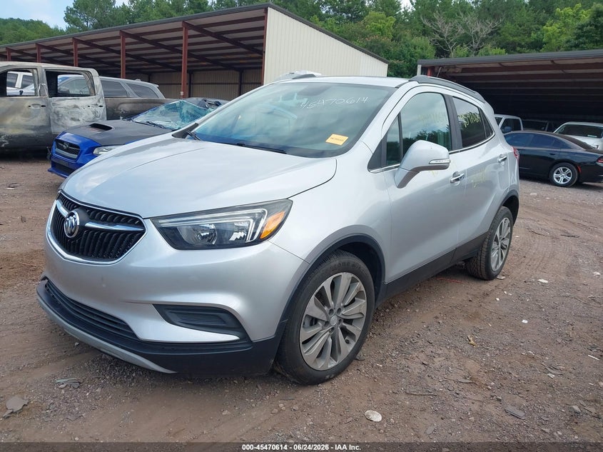 Vin: kl4cjasb6kb858024, lot: 45968751, buick encore fwd preferred 20192