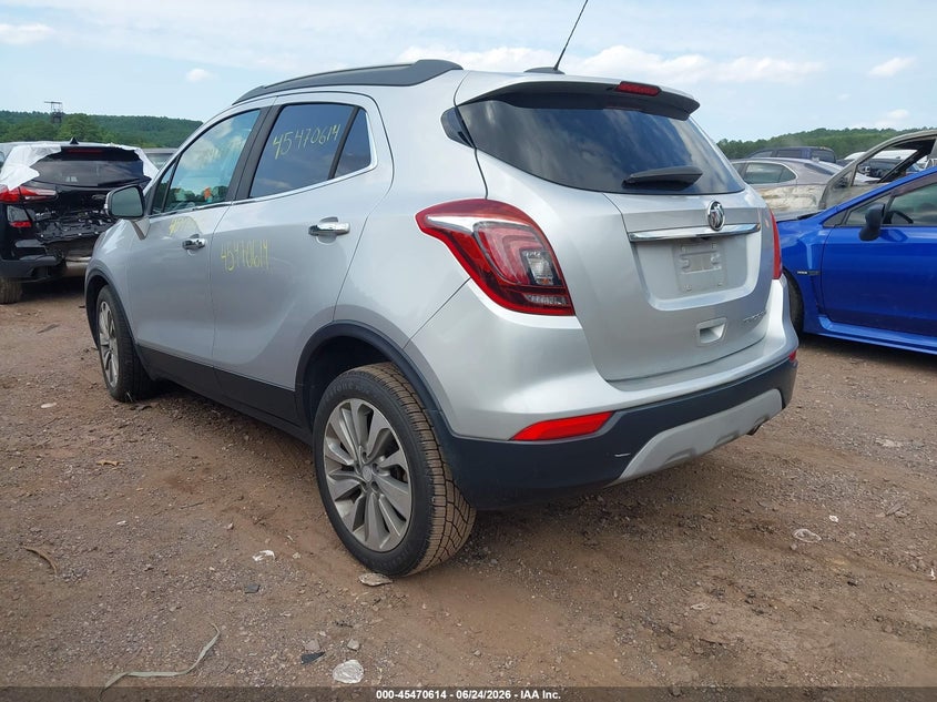 Vin: kl4cjasb6kb858024, lot: 45968751, buick encore fwd preferred 20193