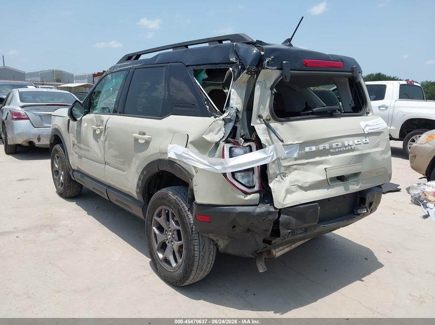 2024 FORD BRONCO SPORT auction photo 3