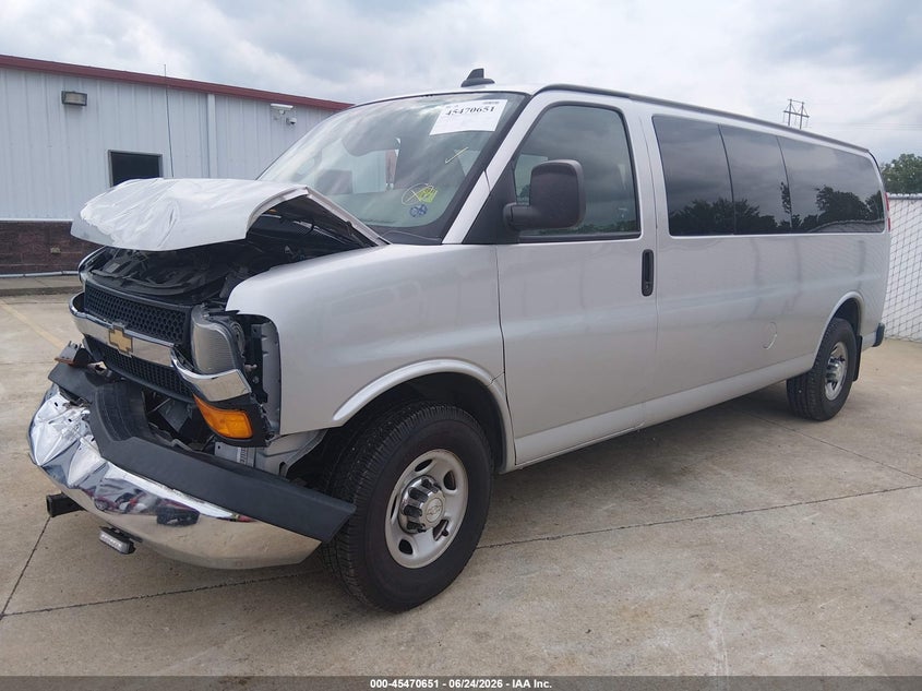 Vin: 1gazgpfg5j1319897, lot: 45968788, chevrolet express 3500 lt 20182