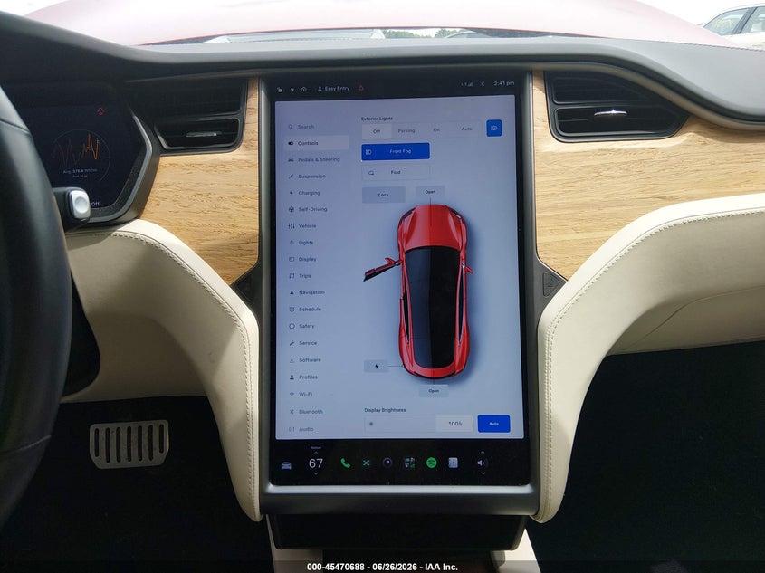 2020 Tesla Model S Performance Dual Motor All-Wheel Drive VIN: 5YJSA1E48LF398006 Lot: 45470688