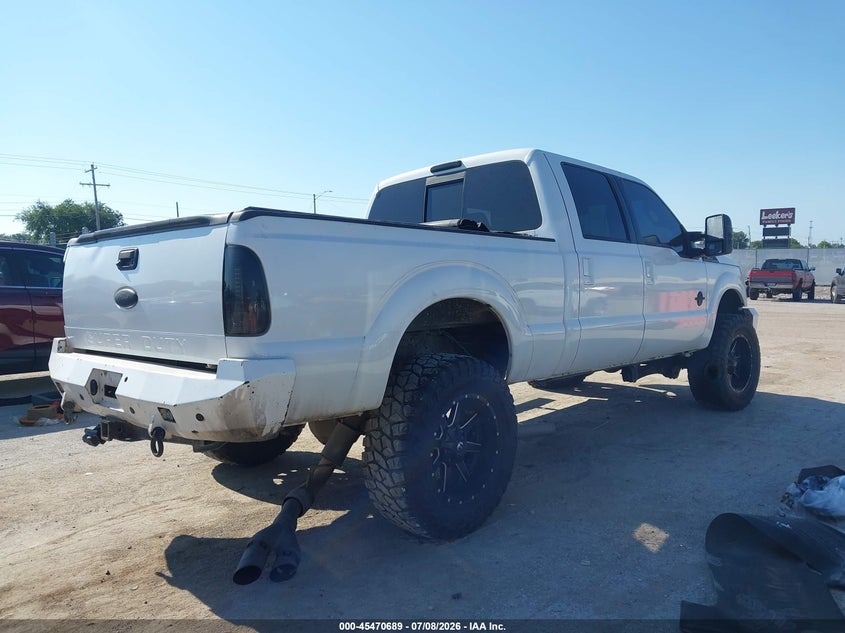 Vin: 1ft7w2bt1cec40987, lot: 45968826, ford super duty f-250 srw lariat 20124