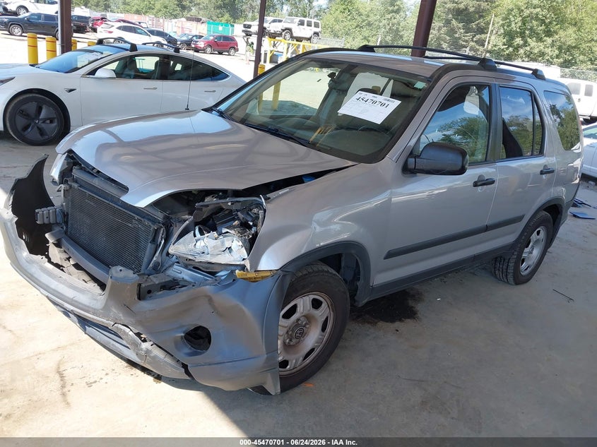 2005 Honda Cr-V Lx JHLRD78545C010656 photo 1