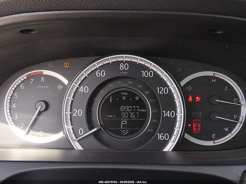 2015 Honda Accord Lx VIN: 1HGCR2F32FA187908 Lot: 45470763