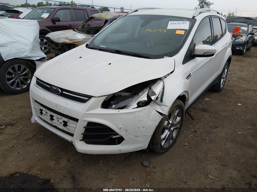 2014 FORD ESCAPE SPORT UTILITY VEHICLE 1.6L I-4 DI, DOHC, VVT, TURBO, 173HP