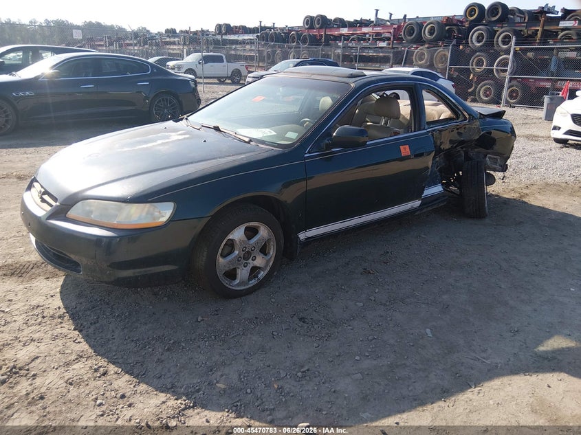 1999 Honda Accord Ex V6, Biohazard, IAAI, VIN 1HGCG2258XA024212 — photo 2