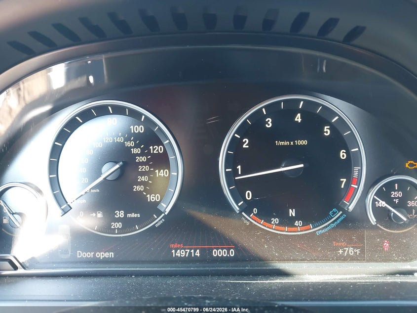 2010 BMW 750 VIN: WBAKU8C50ACY64343 Lot: 45470799