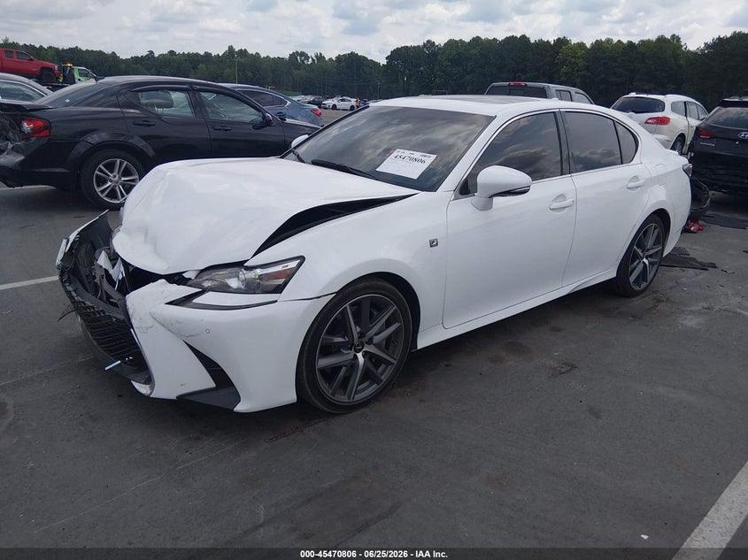 Vin: jthbz1bl8ha007987, lot: 45968943, lexus gs 350 f sport 20172
