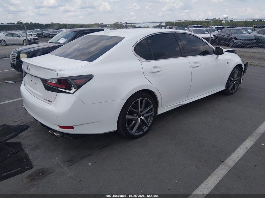 Vin: jthbz1bl8ha007987, lot: 45968943, lexus gs 350 f sport 20174