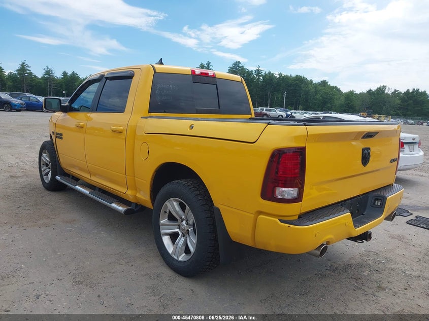 Vin: 1c6rr7mtxgs322516, lot: 45968945, ram 1500 sport 20163